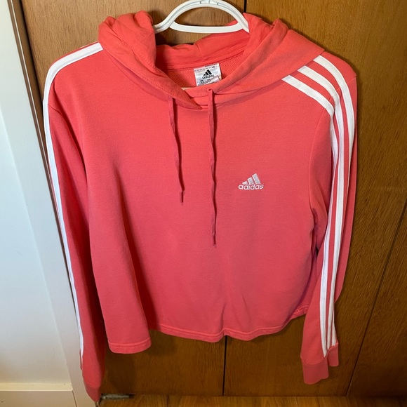 Adidas - Cropped Hoodie - Picture 2 of 4
